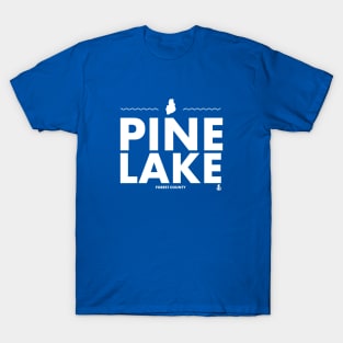 Forest County, Wisconsin - Pine Lake T-Shirt